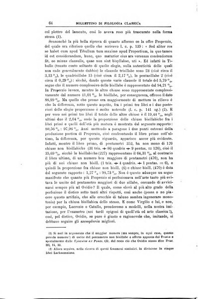 Bollettino di filologia classica