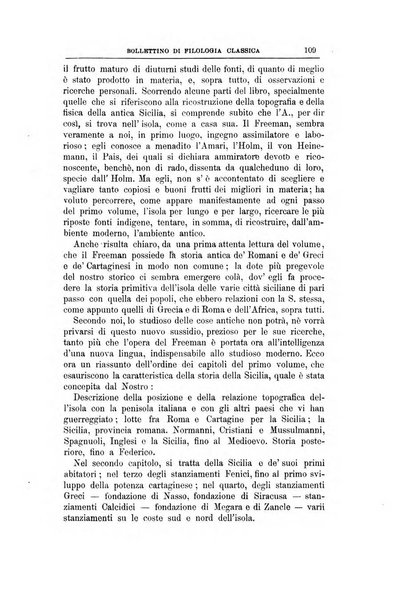 Bollettino di filologia classica