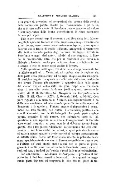 Bollettino di filologia classica