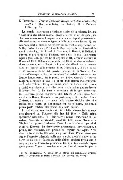 Bollettino di filologia classica