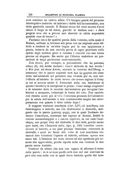 Bollettino di filologia classica