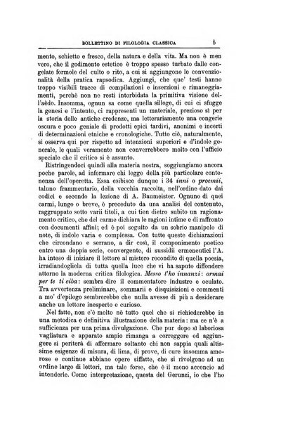 Bollettino di filologia classica