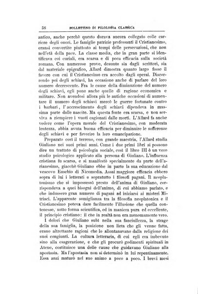 Bollettino di filologia classica