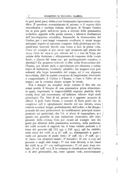 Bollettino di filologia classica