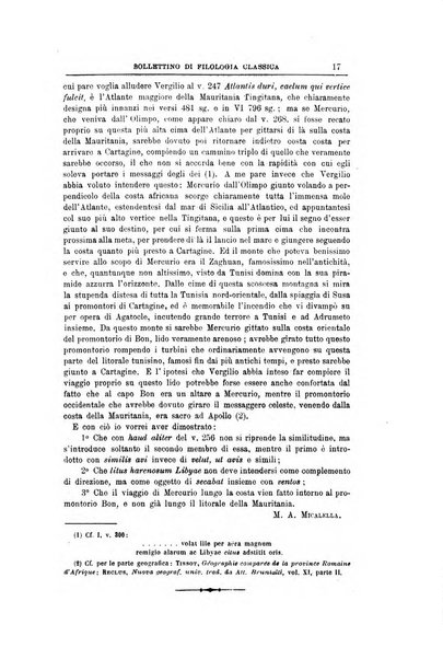 Bollettino di filologia classica