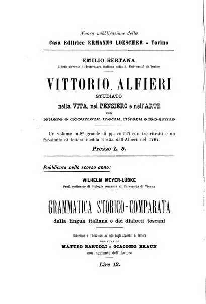 Bollettino di filologia classica