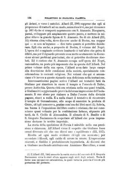 Bollettino di filologia classica