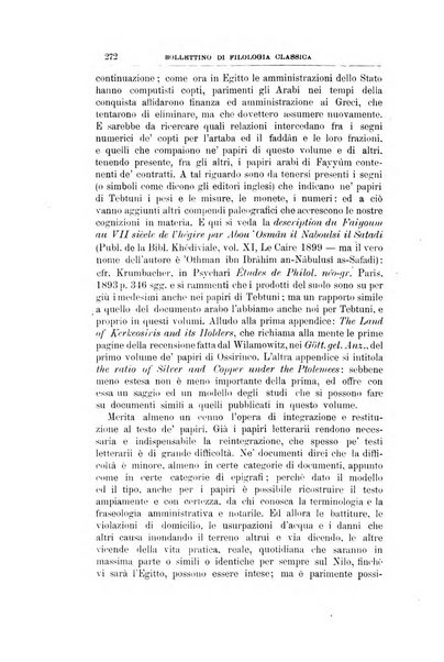 Bollettino di filologia classica