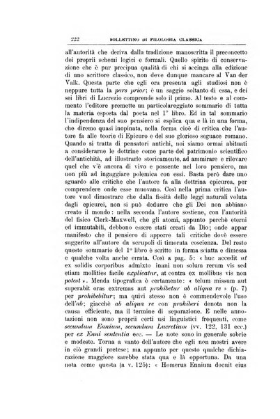 Bollettino di filologia classica