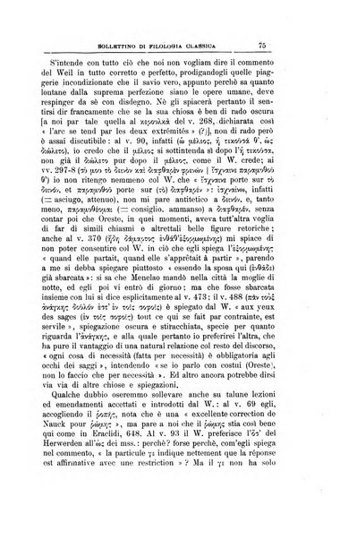 Bollettino di filologia classica