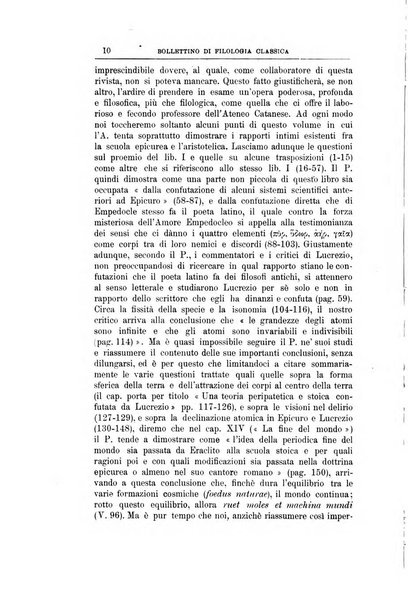 Bollettino di filologia classica