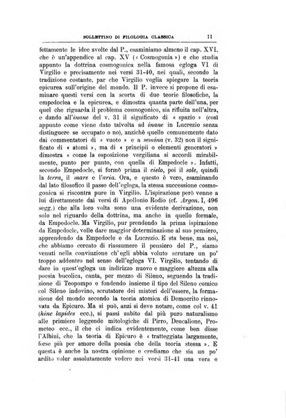 Bollettino di filologia classica