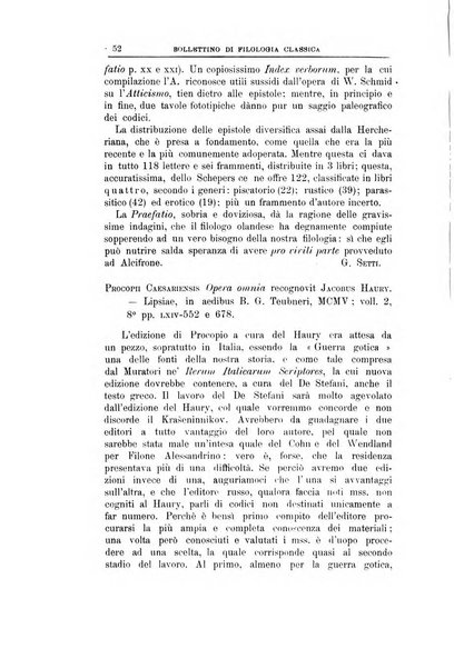 Bollettino di filologia classica