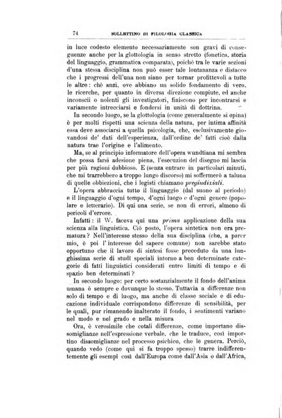 Bollettino di filologia classica