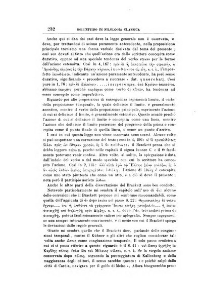 Bollettino di filologia classica