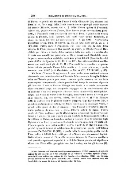 Bollettino di filologia classica