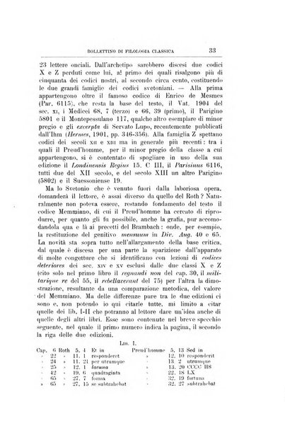 Bollettino di filologia classica