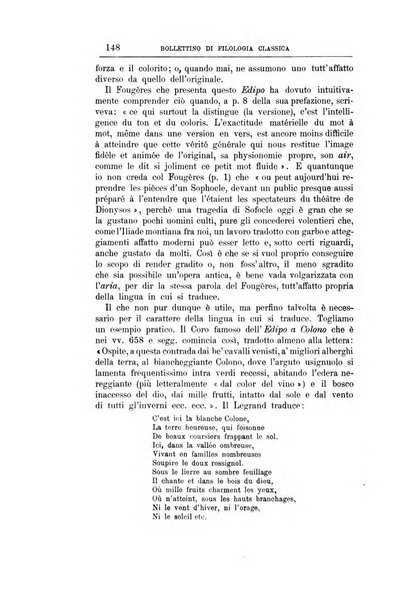 Bollettino di filologia classica