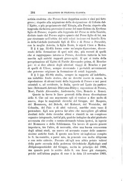 Bollettino di filologia classica