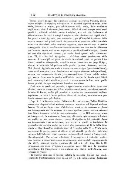 Bollettino di filologia classica