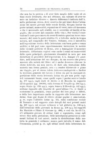 Bollettino di filologia classica