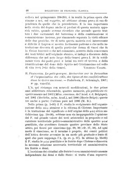 Bollettino di filologia classica