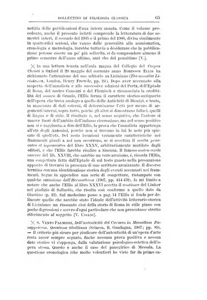 Bollettino di filologia classica