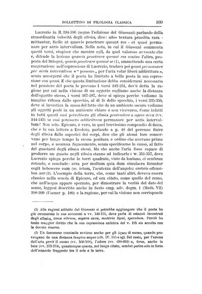 Bollettino di filologia classica