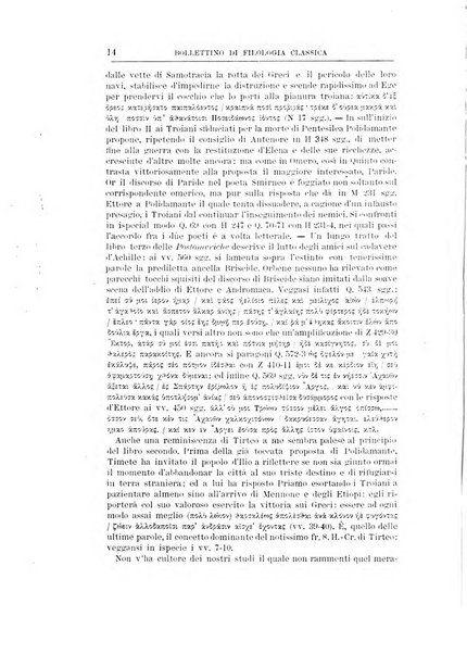 Bollettino di filologia classica