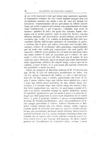 Bollettino di filologia classica