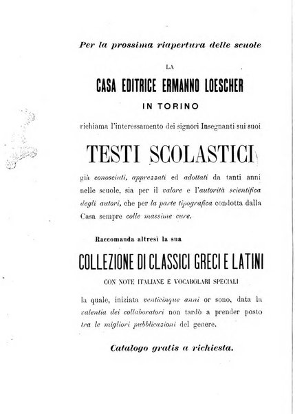 Bollettino di filologia classica