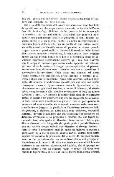 Bollettino di filologia classica