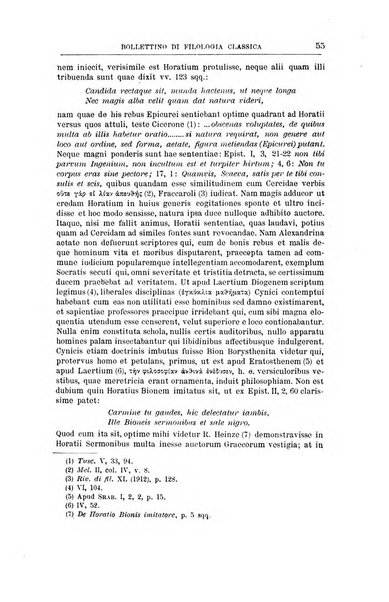 Bollettino di filologia classica