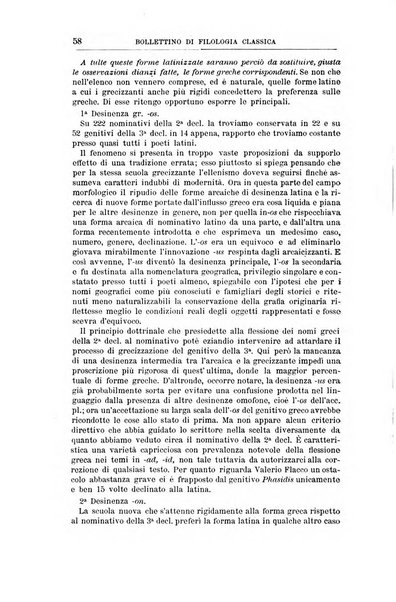 Bollettino di filologia classica