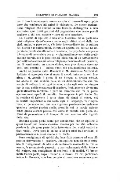 Bollettino di filologia classica