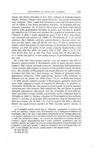 Bollettino di filologia classica