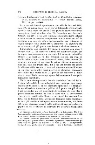 Bollettino di filologia classica