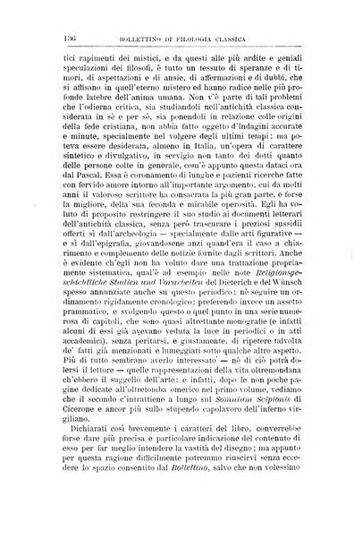 Bollettino di filologia classica