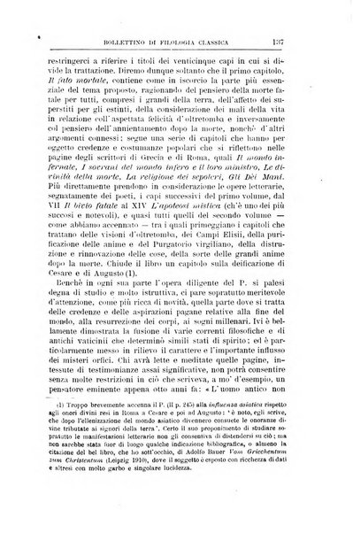 Bollettino di filologia classica