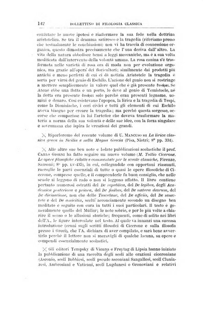 Bollettino di filologia classica