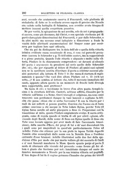 Bollettino di filologia classica