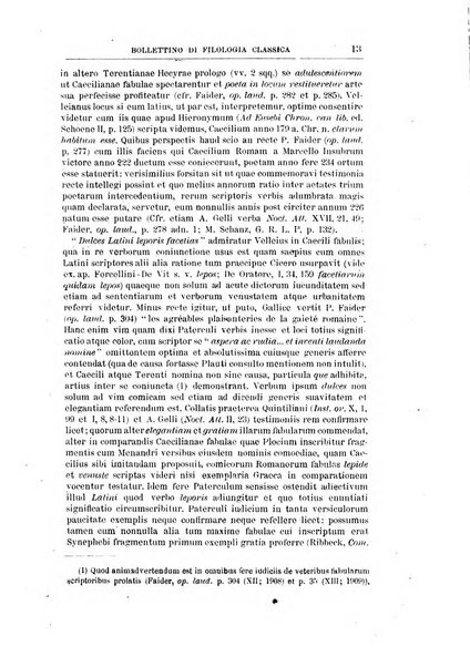 Bollettino di filologia classica