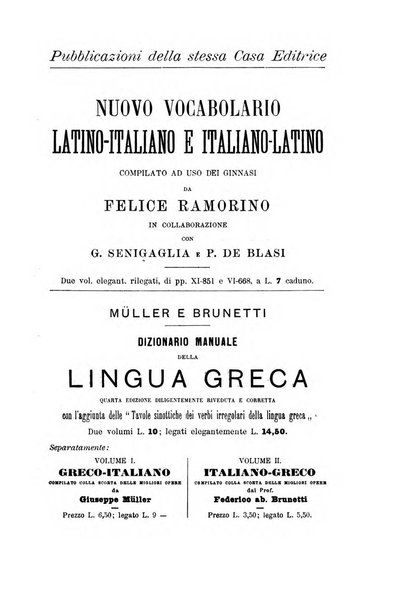 Bollettino di filologia classica