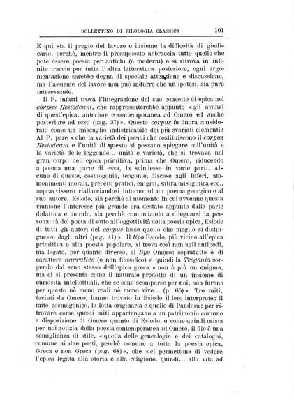 Bollettino di filologia classica