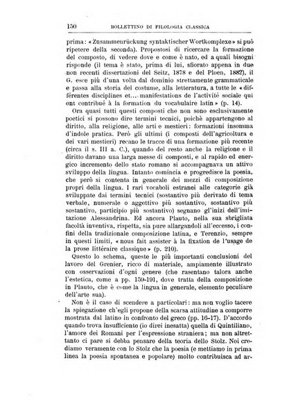 Bollettino di filologia classica