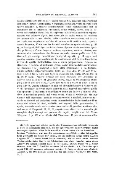 Bollettino di filologia classica