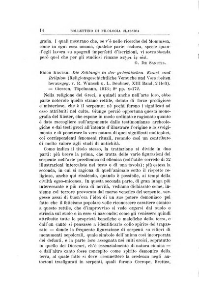 Bollettino di filologia classica