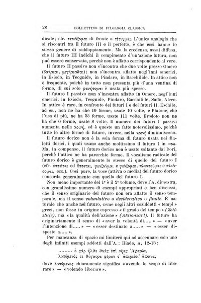 Bollettino di filologia classica