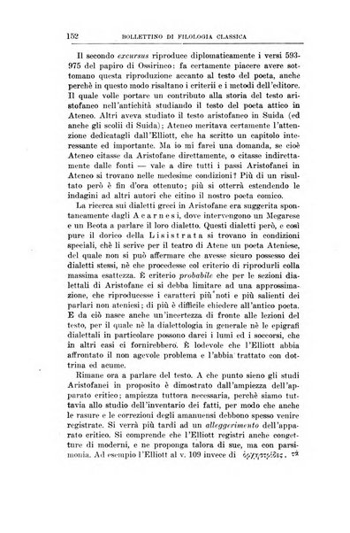 Bollettino di filologia classica