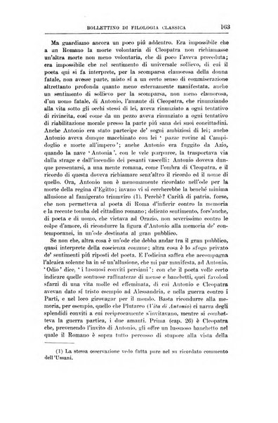 Bollettino di filologia classica